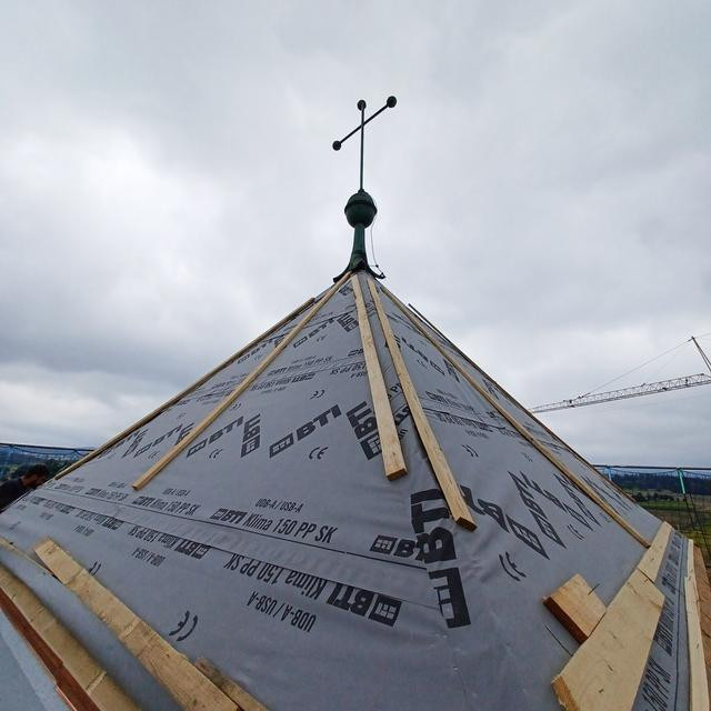 Kirchturm-Renovierung 2022-23 Bild 06