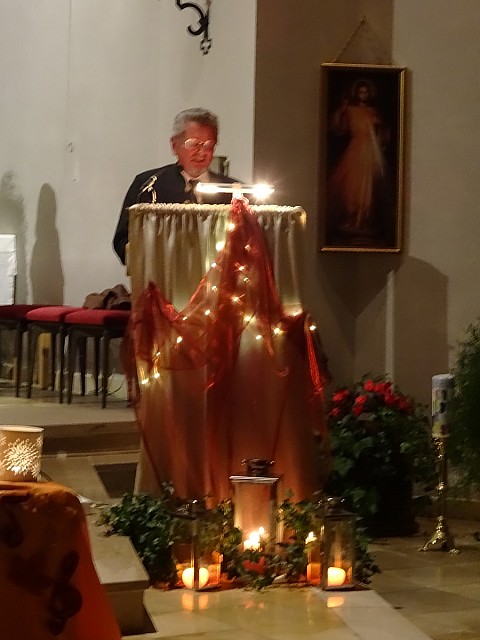 Herr Arndt mit selbst geschriebenen Impressionen