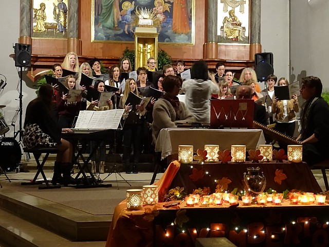 Quersinger in Aktion